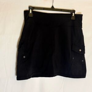 Athleta Classic Black Mini Skirt